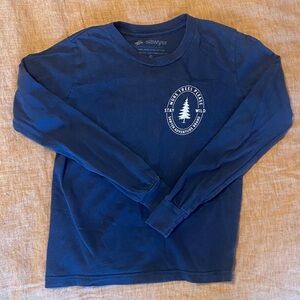 Sawyer Collection Navy Long Sleeve Tee